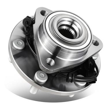 Imagem de DNA MOTORING Conjunto do cubo do rolamento da roda dianteira compatível com 11-13 QX56 / 14-21 QX80 / 17-22 Armada AWD, OEM-WHA-0290, 40202-1LA0A, 40202-1LA1A