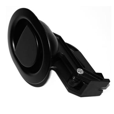 Imagem de Alça de substituição universal para poltrona reclinável de metal resistente, serve para Ashley, Lazy Boy e mais, tamanho da alça de 7,6 cm x 9 cm, preta, 1 peça