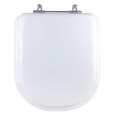 Imagem de Tampa De Vaso Almofadada Vogue Plus Branco Para Bacia Deca 6lpf