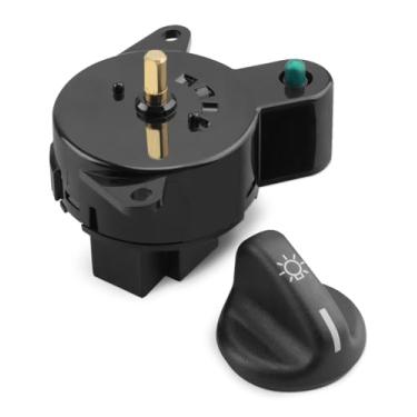 Imagem de Conjunto de botões de interruptor de farol adequado para Ford Ranger/Explorer Sport Track/Mercury Mountaineer adequado para Mazda B4000 B2500 B2300, substituição do interruptor de farol F2DZ-11666-A