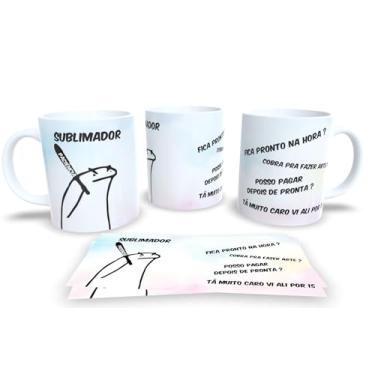 Imagem de Caneca de Profissão em Porcelana – Presente para Formatura ou Dia do Trabalho (Sublimador)