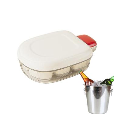 Imagem de Whisky Forma Para | Forma Com Tampa Para Cubos De Com 6 Divisórias,Liberação Fácil E Reutilizável Para Coquetéis, Vinho, Café, Acampamento E RV