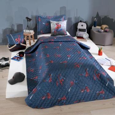 Imagem de Cobre Leito Disney Rotativo Solteiro 1,60m X 2,35m - Hedrons, Spiderma