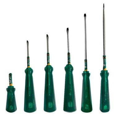 Imagem de Kit Chave De Fenda 3/16 Vários Tamanhos 6 Un- SATA