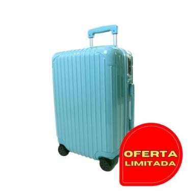 Imagem de Mala de Viagem Bordo com Rodinhas Duplas 360º e Cadeado TSA Embutido -