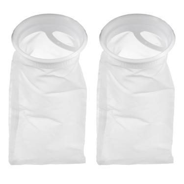 Imagem de HUAREW Pacote com 2 filtros de tampa IBC tela de nylon, filtro de tampa de sacola IBC para tanque de água, barril de chuva, barril de ventilação de plástico