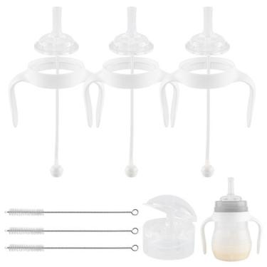Imagem de Kit de conversão Straw Cup XUNICUTE para garrafas Mam, pacote com 6 m+