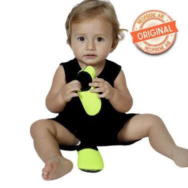 Imagem de Sapatilha Neoprene Air Original Verde Neon - Edição Limitada para Bebê
