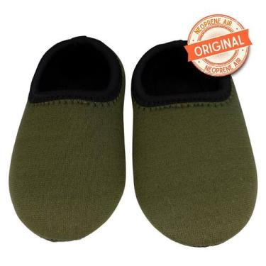Imagem de Sapatilha Neoprene Air Original Verde Militar para Bebês e Crianças - 