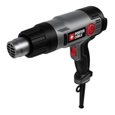 Imagem de PORTER-CABLE Pistola de calor, 1500 watts, configurações de temperatura dupla, com fio (PC1500HG)