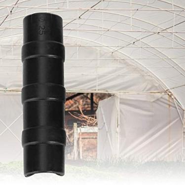 Imagem de Braçadeiras de Pressão para Pvce de 1/2 Polegadas Ewächshausps 50 Peças Tubo de Tubo de Estufa Preto e Clipe de Filme Kit de Conector de Braçadeira Ferramenta de Jardim (8,5 cm)
