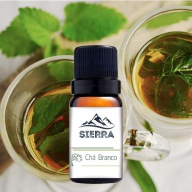 Imagem de Essência para Difusor Elétrico Aromatizador e Umidificador de Ar Hidrossolúvel Aromaterapia Óleo Essencial 10ml (Chá Branco)