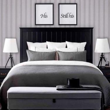 Imagem de Papel de Parede Madeira Ripada MDF Linho - Várias Cores - TACOLADO PAP