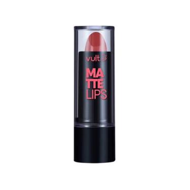 Imagem de Batom Vult Matte Lips Rosa Paixão 3,8G