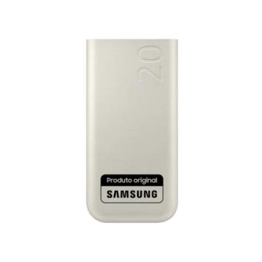 Imagem de Bateria Carregador Portatil, 20000mAh, Super Rápida, 45W, 3x USB-C, Bege