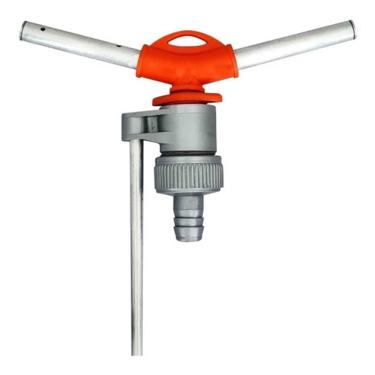 Imagem de Irrigador Giratório 13705E com Irrigação Eficiente e Base de Apoio Inox Garden Life
