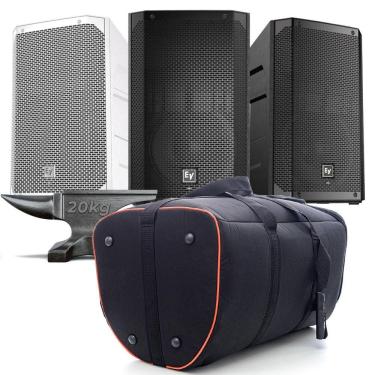 Imagem de Bolsa Case Capa Bag Compatível Caixa Eletrovoice Elx200 15p