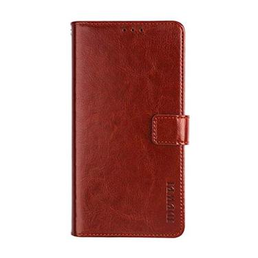 Imagem de Capa compatível com Lenovo K13 Note, capa carteira de couro com compartimento para cartão, suporte e fecho magnético, capa para Lenovo K13 Note