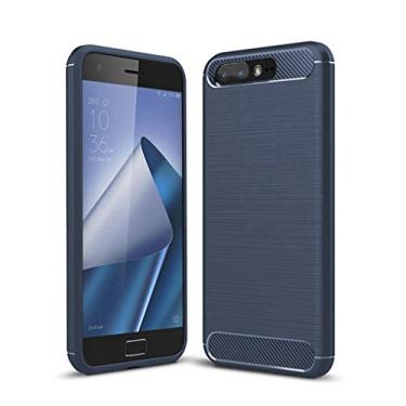 Imagem de Capa ASUS ZenFone 4 Pro ZS551KL, sensação macia, proteção total, anti-arranhões e impressões digitais + capa de celular resistente a arranhões para ASUS ZenFone 4 Pro ZS551KL