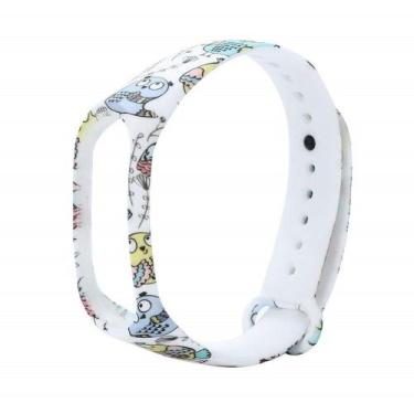 Imagem de Pulseiras Nsmart compatíveis com Mi Band 4 + Película, Bichinhos