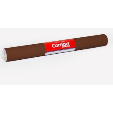 Imagem de Contact Liso 45CMX10M Opaco Marrom - Plastcover