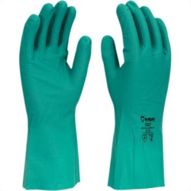 Imagem de Luva Imbat Latex Nitrica Verde 08-M
