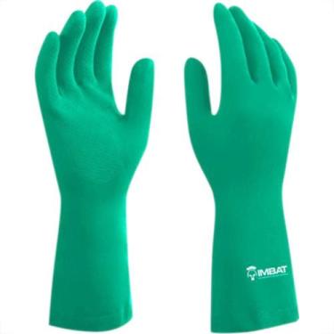 Imagem de Luva Imbat Latex Forrada Verde 10-Gg - Kit C/12 Unidades