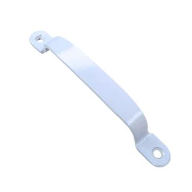 Imagem de Puxador De Alumínio P/  Porta Camarão e Móveis/gavetas - Branco  - ECL