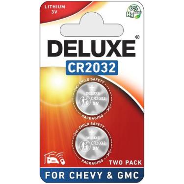 Imagem de Baterias CR2032 para Chaveiro de Carro Chevy e GMC (Pacote com 2)