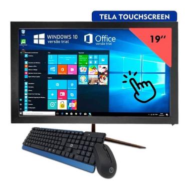 Imagem de All In One Pc I7 16gb Ram 480gb Ssd Tela 19' Touchscreen Kit