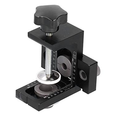 Imagem de Localizador de perfuração, 3 em 1 cavilha de centralização ajustável, conjunto de buchas de guia de broca de madeira, ferramentas de juntas para marcenaria, furo, gabaritos