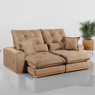 Imagem de Sofá Retrátil e Reclinável 4 Lugares 290cm Kioto