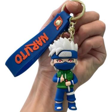 Imagem de Chaveiro 3d Naruto Hatake Kakashi Personagem Coleção Anime Chave Carro