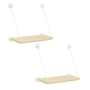 Imagem de Kit 2 Cama Caminha De Janela Para Gatos Com Ventosas Suspensa Rede