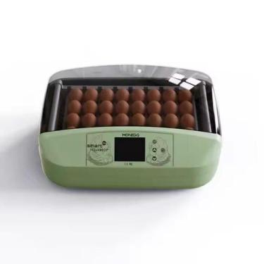 Imagem de Chocadeira De Roletes 32 Ovos Temperat Umidade Digital 110V - Wonegg