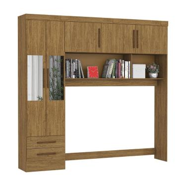 Imagem de Guarda-Roupa Modulado 5 Portas 2 Gavetas com Espelho Carioca Móveis