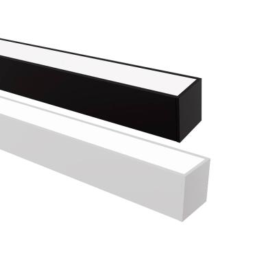 Imagem de Perfil de Sobrepor Taschibra Para Fita de Led Spire 45 Com 1 Metro Branco