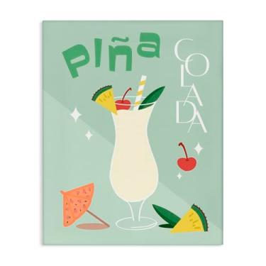 Imagem de Stupell Industries Pina Colada Minimalism Canvas Wall Art Design por ANNA QUACH, 20 x 16