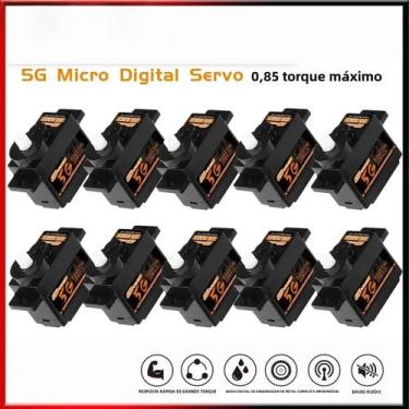 Imagem de Mini Servo Motor Digital 5g Para Avião De Voo Interno, Helicóptero, Ba