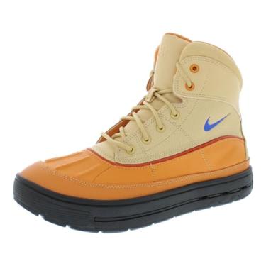 Imagem de Nike Woodside 2 High GS Tênis masculino, Sesame/Game Royal/Hot Curry, 18