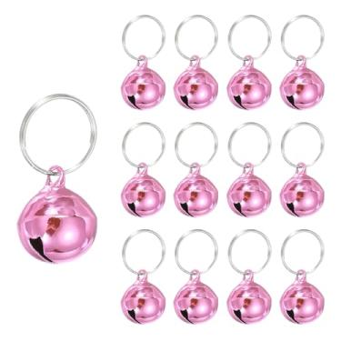 Imagem de PATIKIL 12 peças de sino de cachorro, mini sino de gato, coleira pequena para animais de estimação, chaveiro fofo a granel de metal alto para coleira de cachorro, colar com pingente de berloque