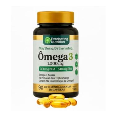 Imagem de Suplemento de Ômega 3 Premium - 1000mg por Cápsula, Concentração de EPA e DHA, Benefícios para o Bem-Estar