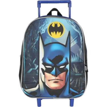 Imagem de Mochila Infantil, Luxcel, com Rodinha, Batman, Preta