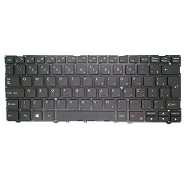 Imagem de notebook para Sem Teclado Retroiluminado Para CLEVO (NV41PNH NV41PNJ NV41PNK NV41PZ NV41RNX NV45PNH NV45PNJ NV45PNK NV45PZ)(-D) Brasil BR Preto Sem Moldura Novo