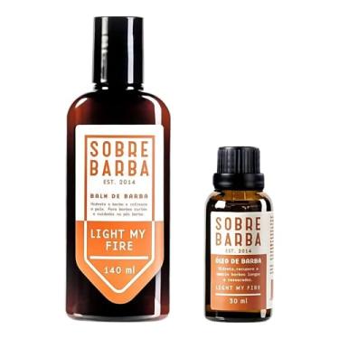 Imagem de Kit Balm para Barba + Oleo Sobrebarba Light My Fire