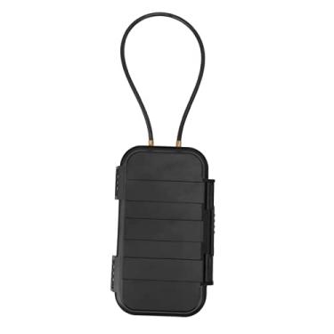 Imagem de LiebeWH Estojo de Segurança Portátil, Fechadura de Combinação, Cofre para Documentos à Prova de Fogo, Armazenamento de Viagem para Dinheiro e Arquivos