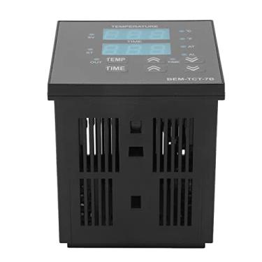 Imagem de aqxreight Termostato Controlador de Temperatura Digital BERM para Prensas Térmicas | Ampla Tensão de 100 ~ 240V | Saída Tipo K e SSR | Estabilidade de Nível Industrial | Controle Montado Em Gabinete
