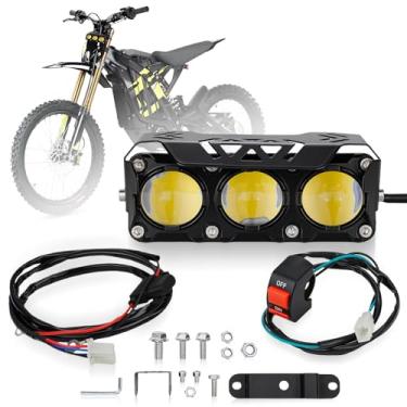 Imagem de USTPO Barra de luz para bicicleta Dirt Bike Placa Nmuber de 10 cm universal para motocicleta Pit Bike CRF KLX DRZ TTR YZF WR RM 65CC-450CC