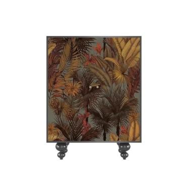 Imagem de Sapateira de 5 andares Armário de sapatos grande de madeira organizador de sapatos moderno mobiliário de armazenamento oculto para entrada, corredor (nogueira) armário de prateleira de sapatos para