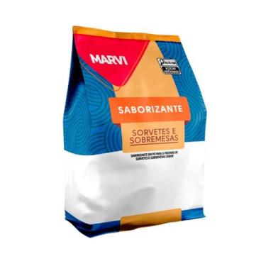 Imagem de Base saborizante sorvete coco queimado marvi c/ 1 kg